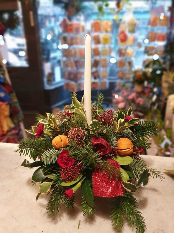 Flowers delivered to customer