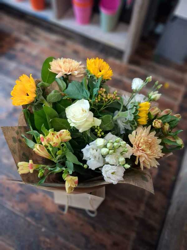 Flowers delivered to customer