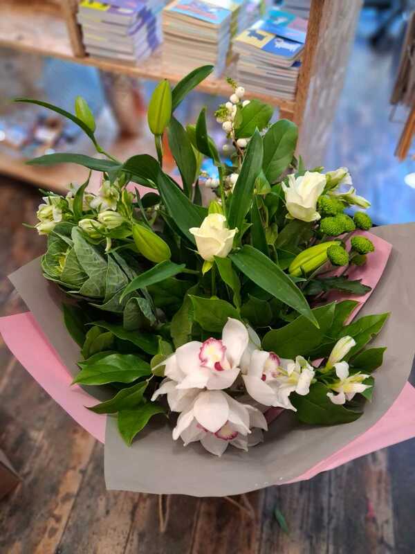 Flowers delivered to customer