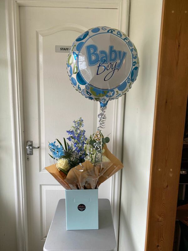 Flowers delivered to customer