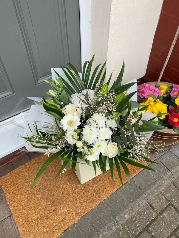 Flowers delivered to customer