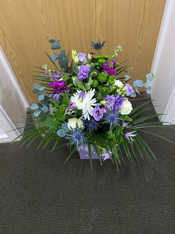 Flowers delivered to customer