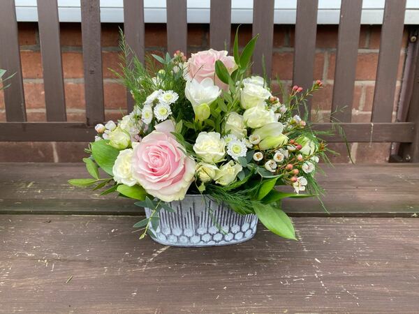 Flowers delivered to customer