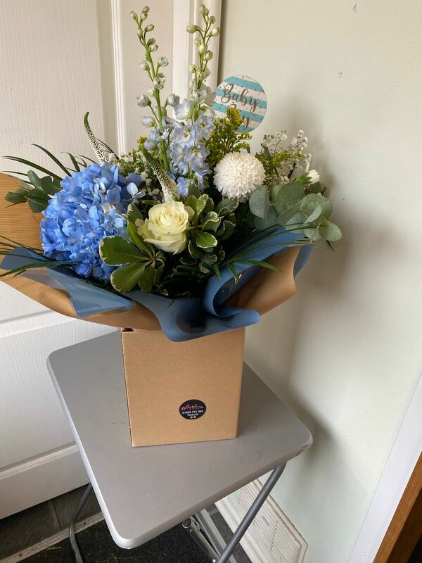 Flowers delivered to customer