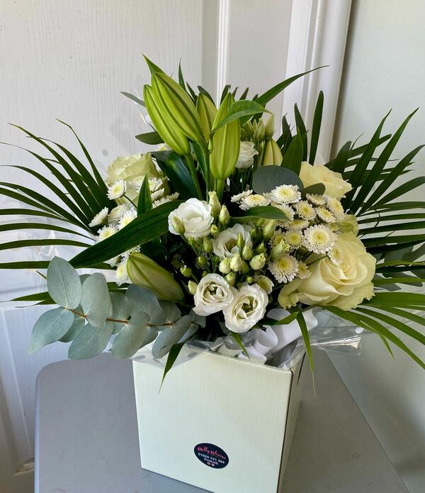 Flowers delivered to customer