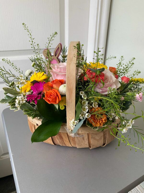 Flowers delivered to customer