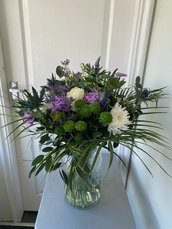 Flowers delivered to customer