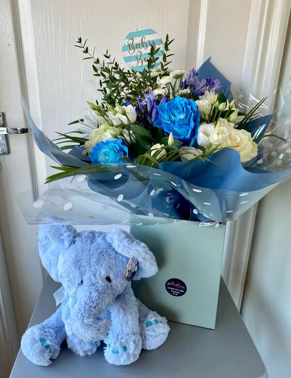 Flowers delivered to customer