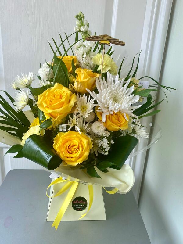Flowers delivered to customer
