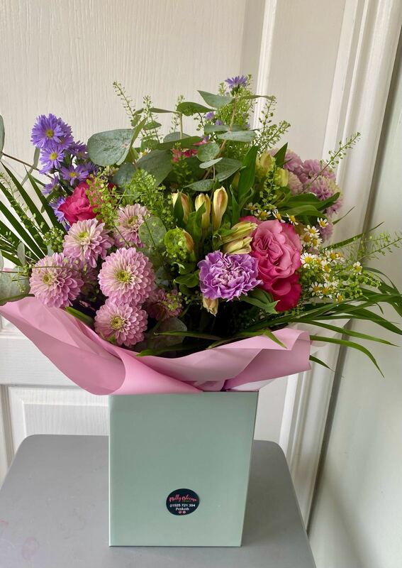 Flowers delivered to customer