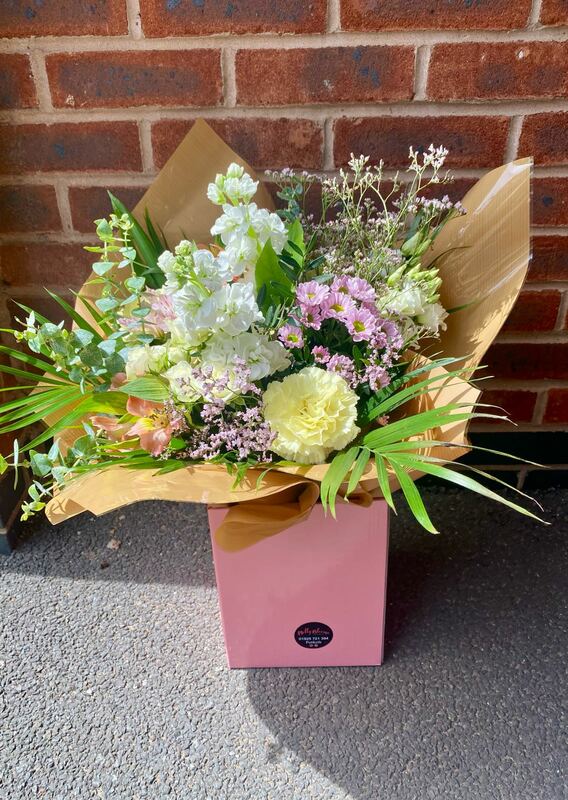 Flowers delivered to customer