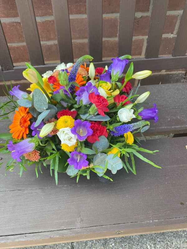 Flowers delivered to customer