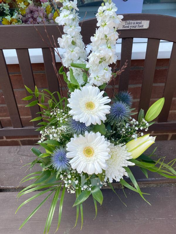 Flowers delivered to customer
