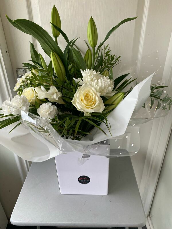 Flowers delivered to customer