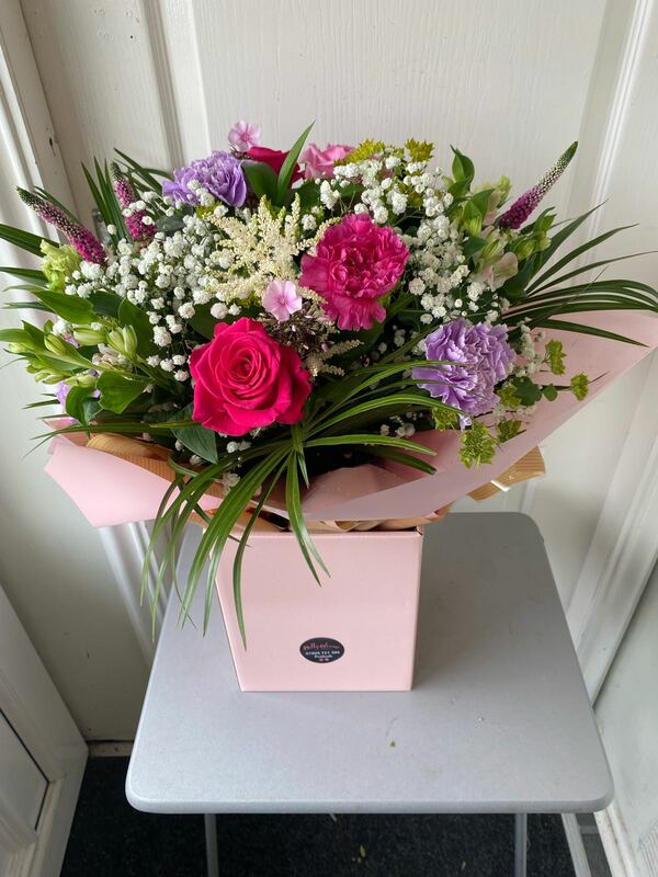 Flowers delivered to customer
