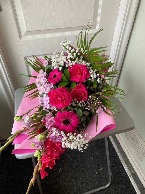 Flowers delivered to customer