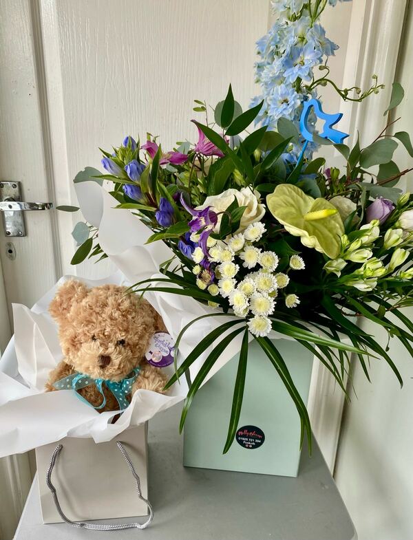 Flowers delivered to customer