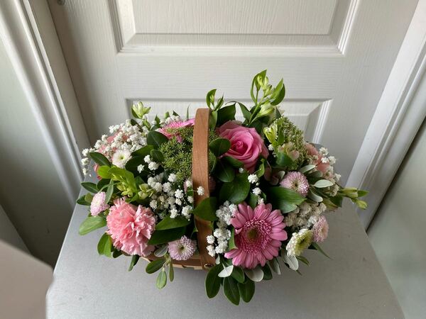 Flowers delivered to customer