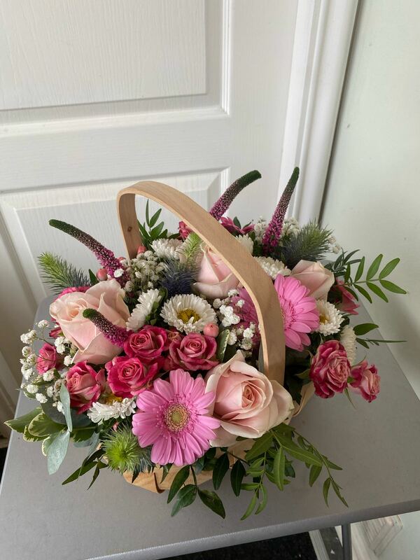 Flowers delivered to customer