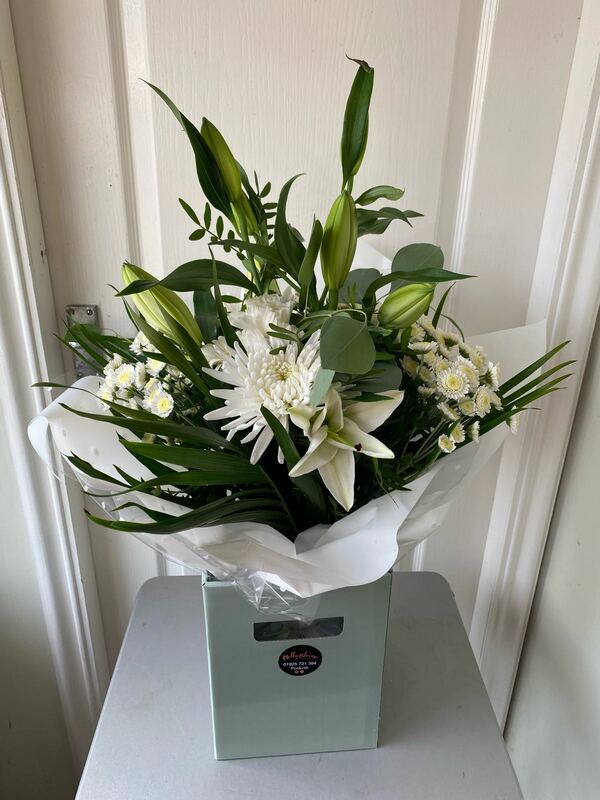 Flowers delivered to customer