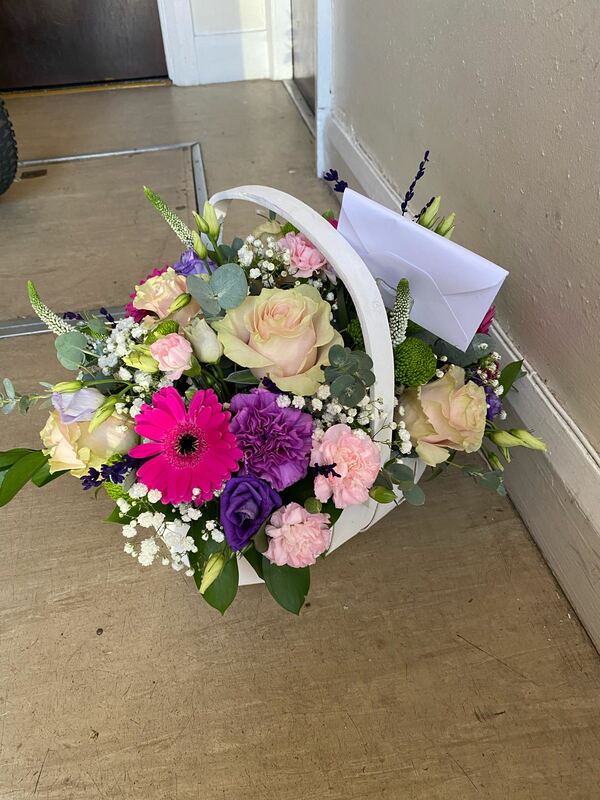 Flowers delivered to customer