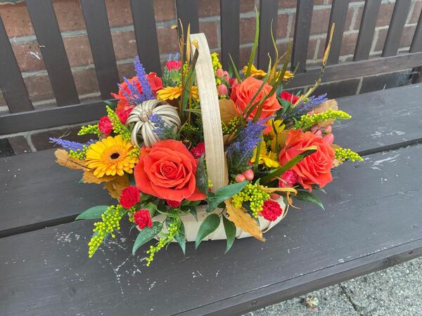 Flowers delivered to customer