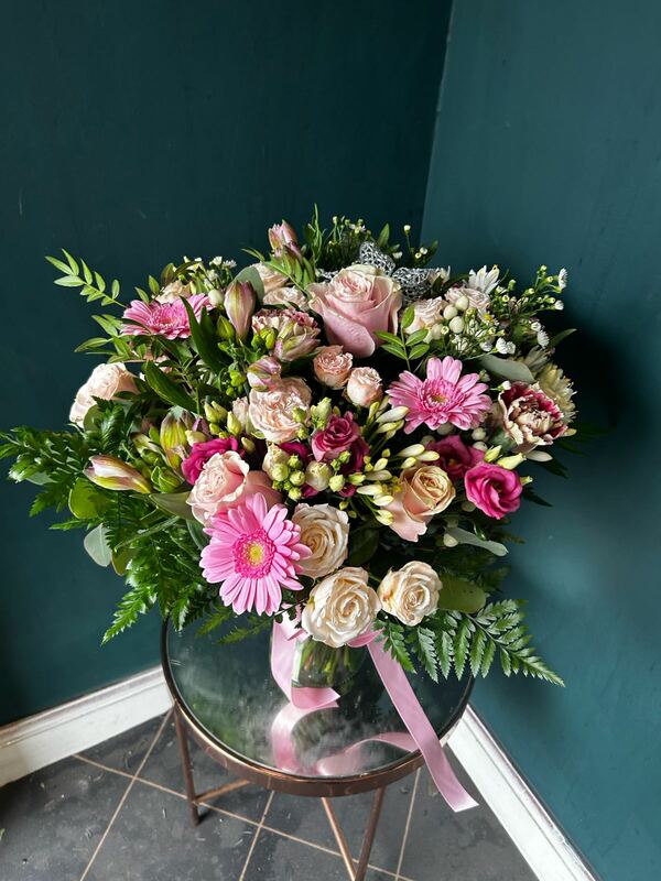 Flowers delivered to customer