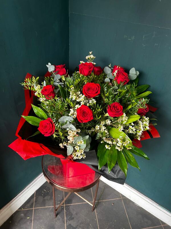 Flowers delivered to customer