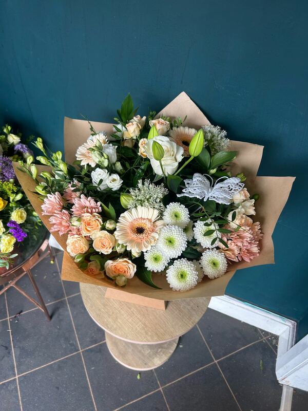 Flowers delivered to customer