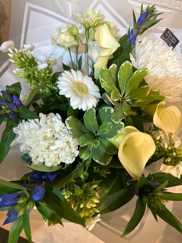 Flowers delivered to customer