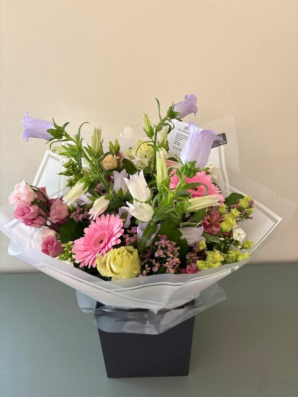 Flowers delivered to customer