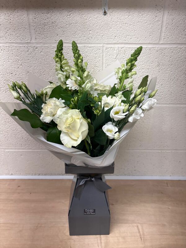 Flowers delivered to customer