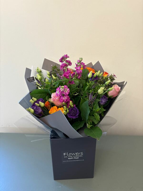 Flowers delivered to customer