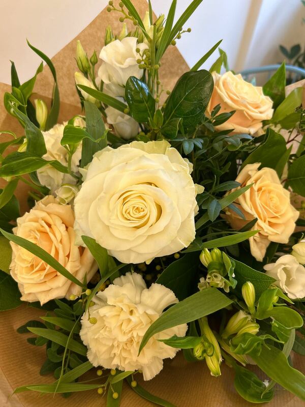 Flowers delivered to customer