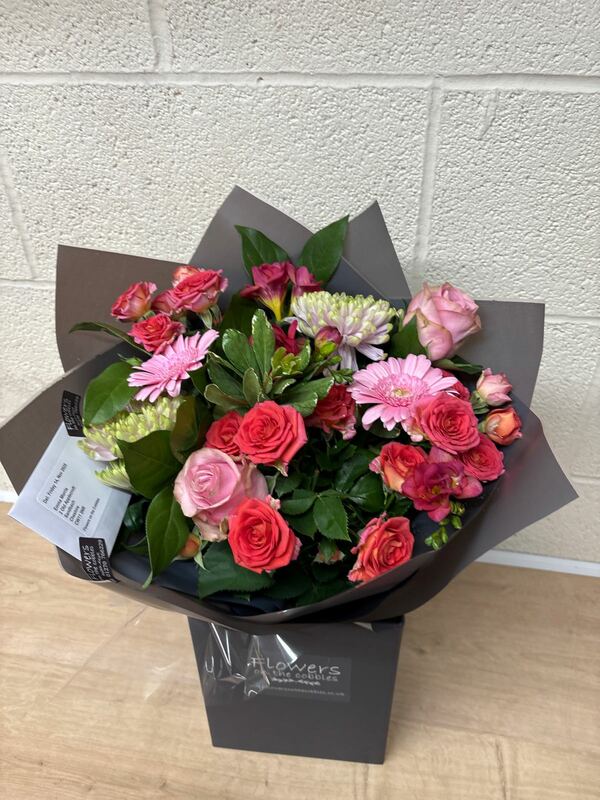 Flowers delivered to customer