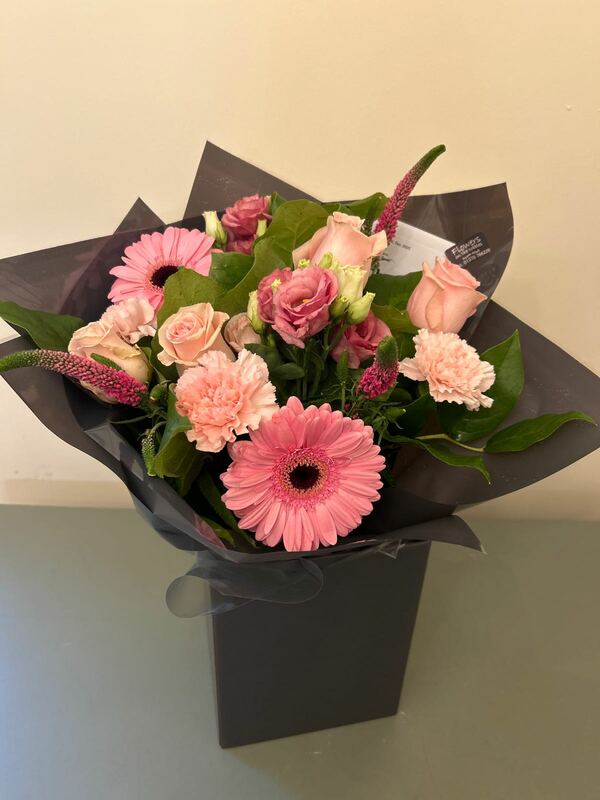 Flowers delivered to customer