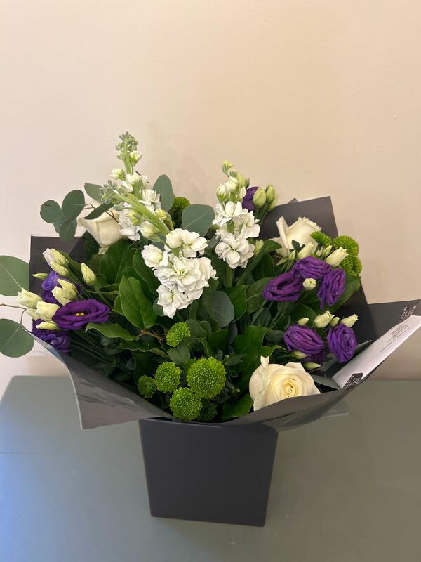 Flowers delivered to customer
