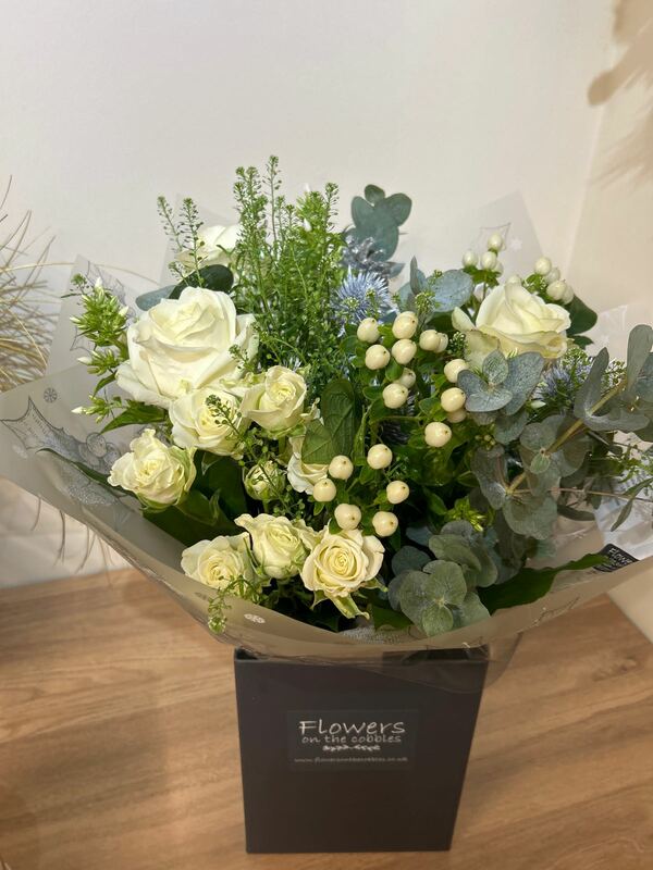 Flowers delivered to customer