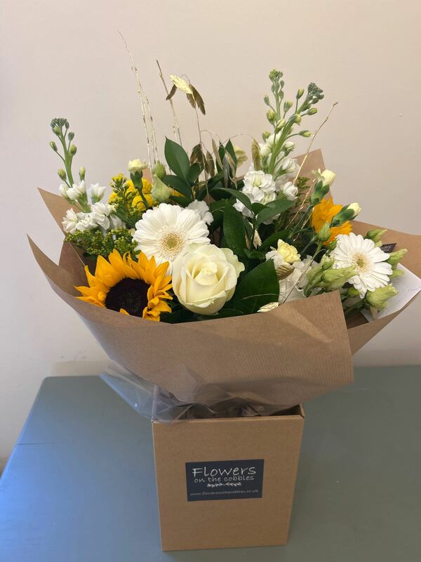 Flowers delivered to customer