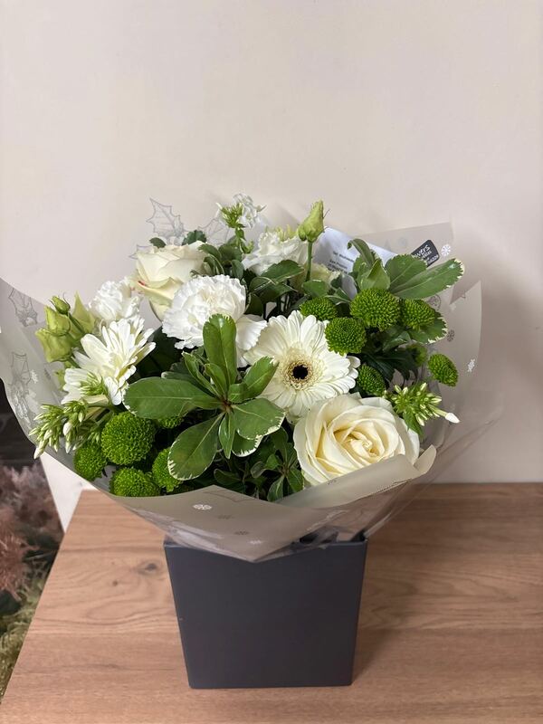 Flowers delivered to customer