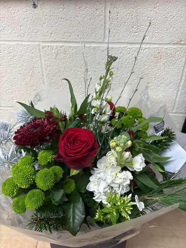 Flowers delivered to customer