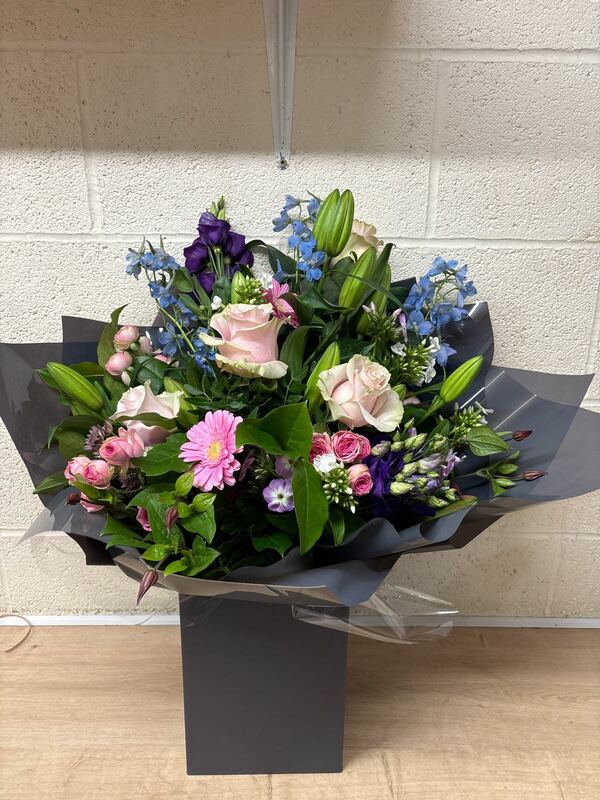 Flowers delivered to customer