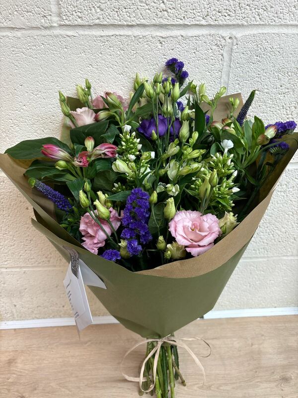 Flowers delivered to customer