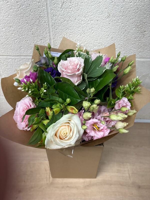 Flowers delivered to customer