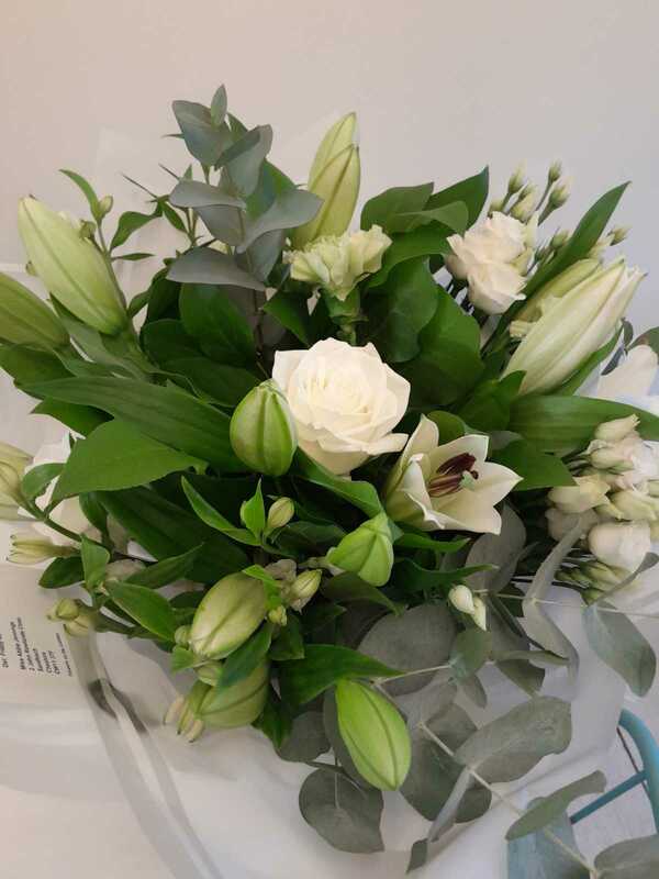 Flowers delivered to customer