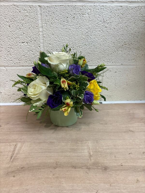 Flowers delivered to customer