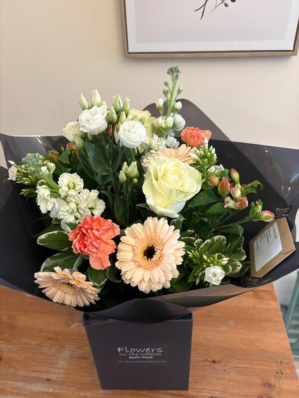 Flowers delivered to customer