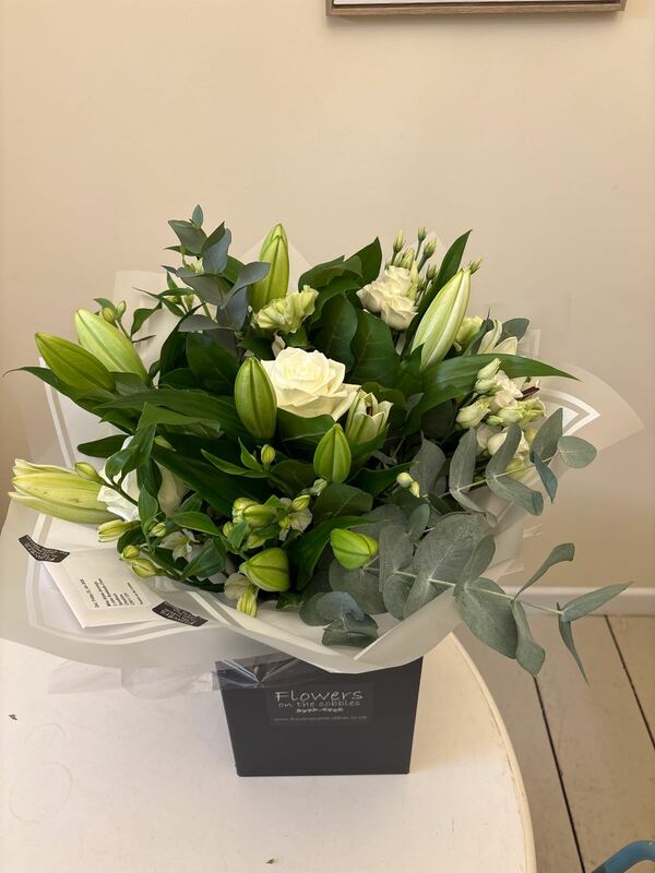 Flowers delivered to customer