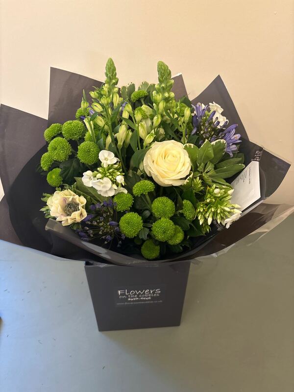 Flowers delivered to customer