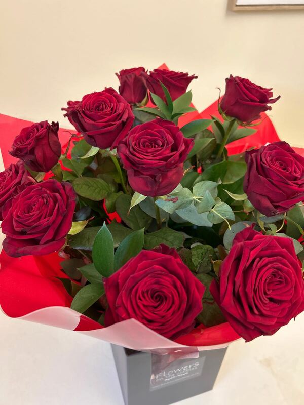 Flowers delivered to customer